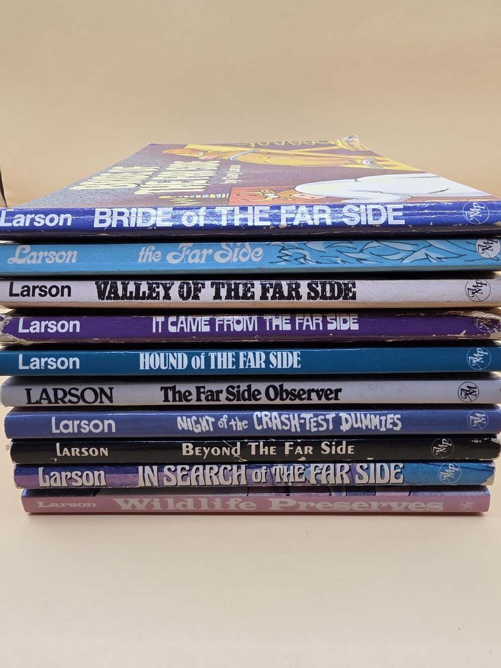 10 Vintage The Far Side Paperback Books by Gary Larson
